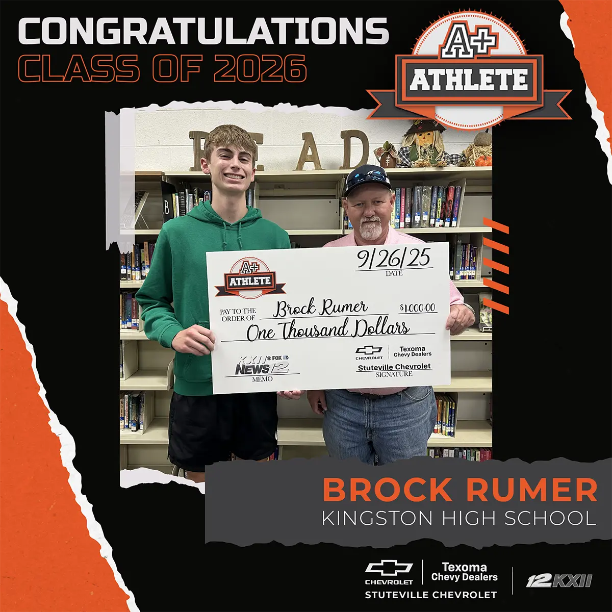 20250926 - KXII A+ Athlete - Brock Rumer copy