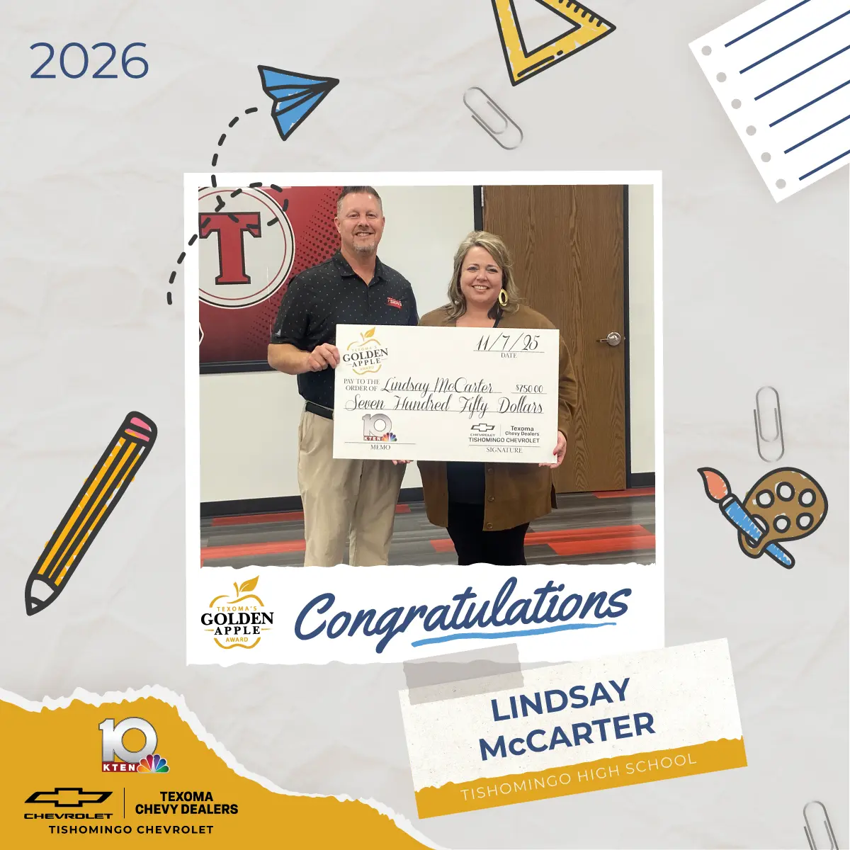 20251107 - Lindsay McCarter - Tishomingo HS - Tishomingo Chevrolet copy